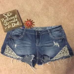 Vanilla Star Jean Shorts